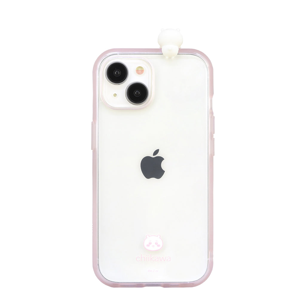 Chiikawa Frame IIIFIT Clear iPhone compatible case (Chikawa)