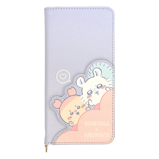 ちいかわ ダイカットマルチフリップカバー L（モモンガ＆古本屋）