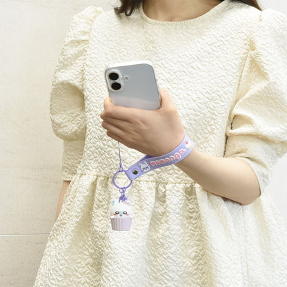 ちいかわ 3Dマスコット付きハンドストラップ（モモンガ）