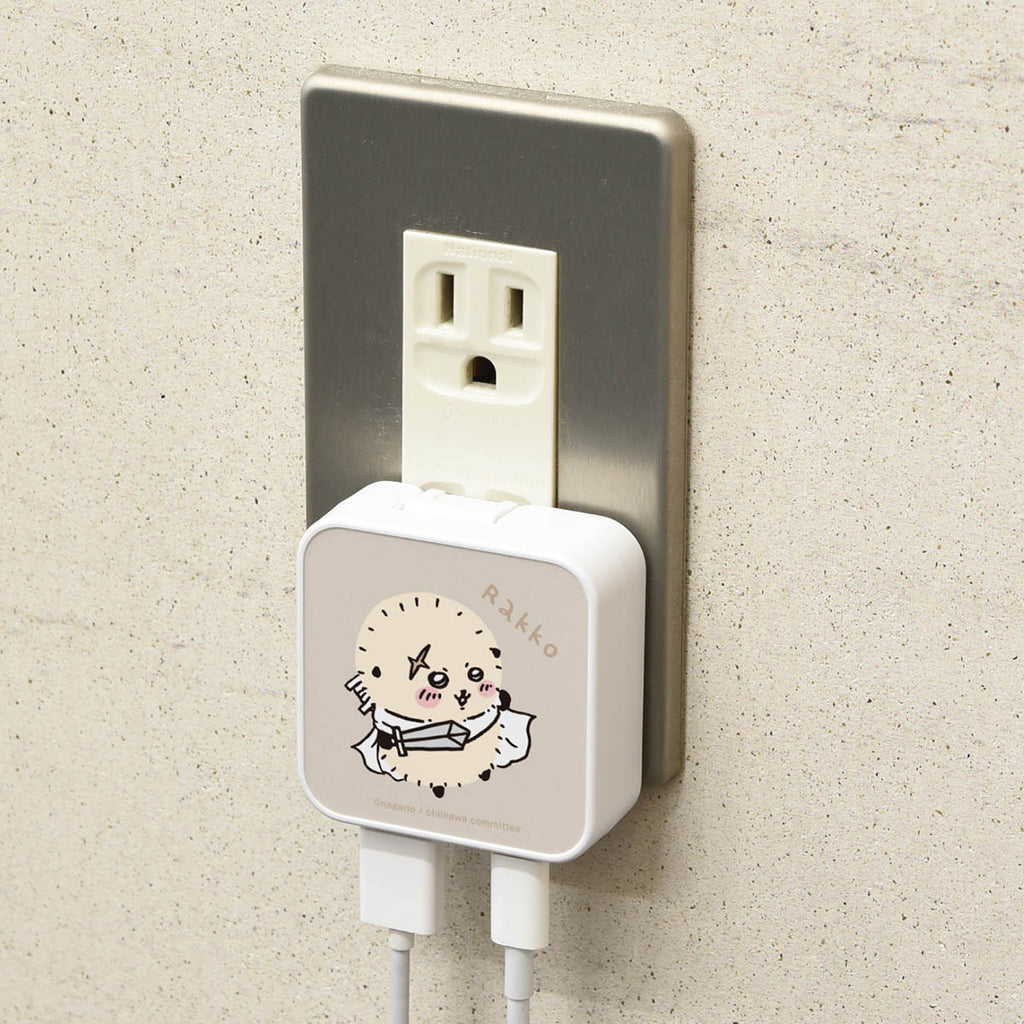 Chiikawa USB/USB Type-C AC 어댑터 (SEA OTTER)