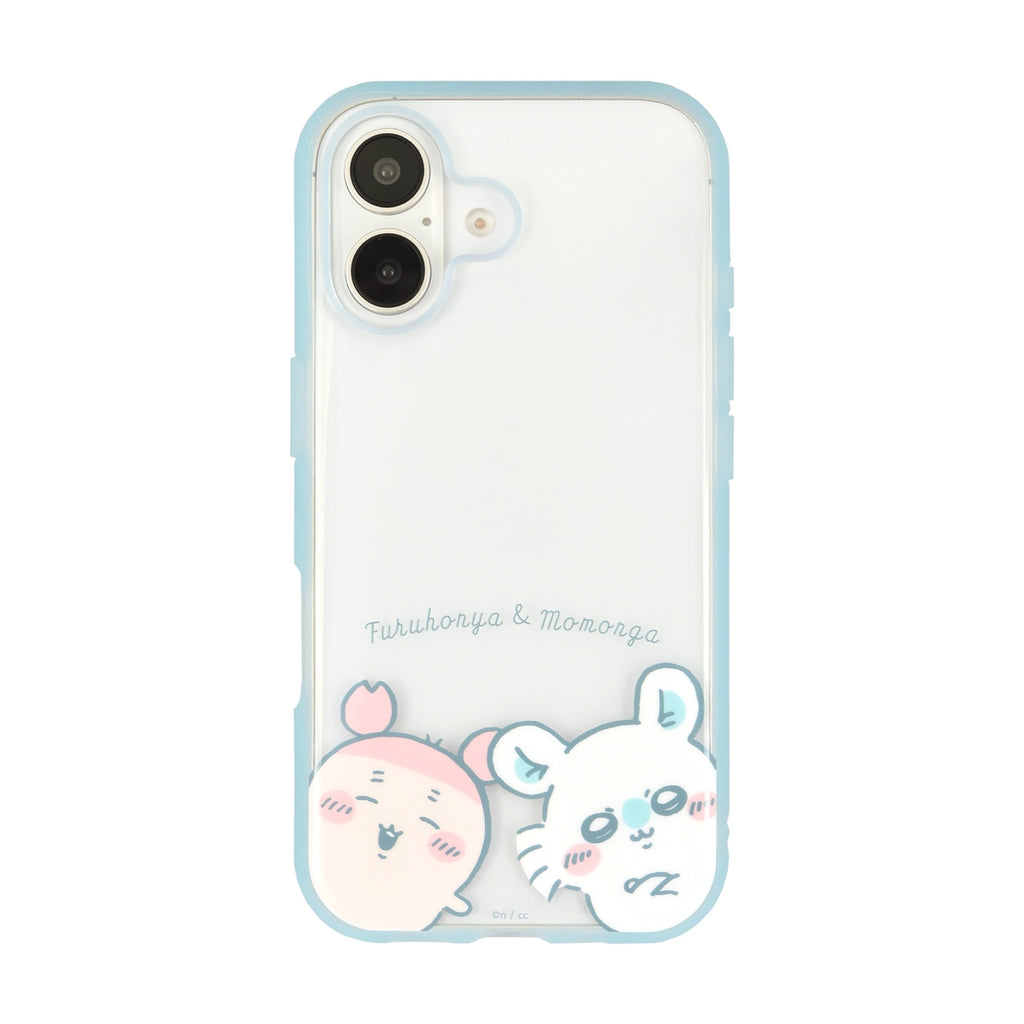 ちいかわ IIIIfit Clear iPhoneケース（モモンガ＆古本屋）