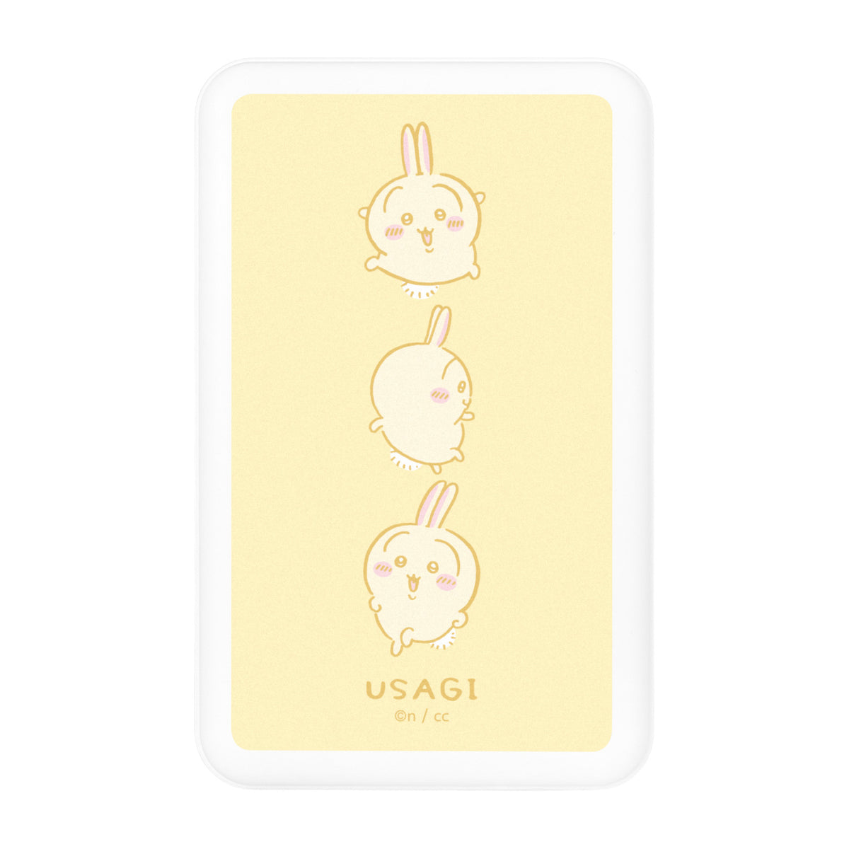 吉伊卡哇 MagSafe適用 無線鋰充電器 5000mAh (兔兔)