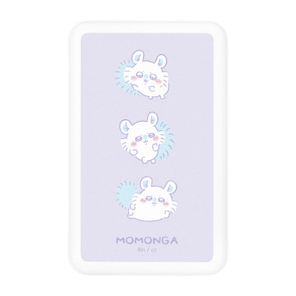 吉伊卡哇 MagSafe適用 無線鋰充電器 5000mAh (小桃鼠)