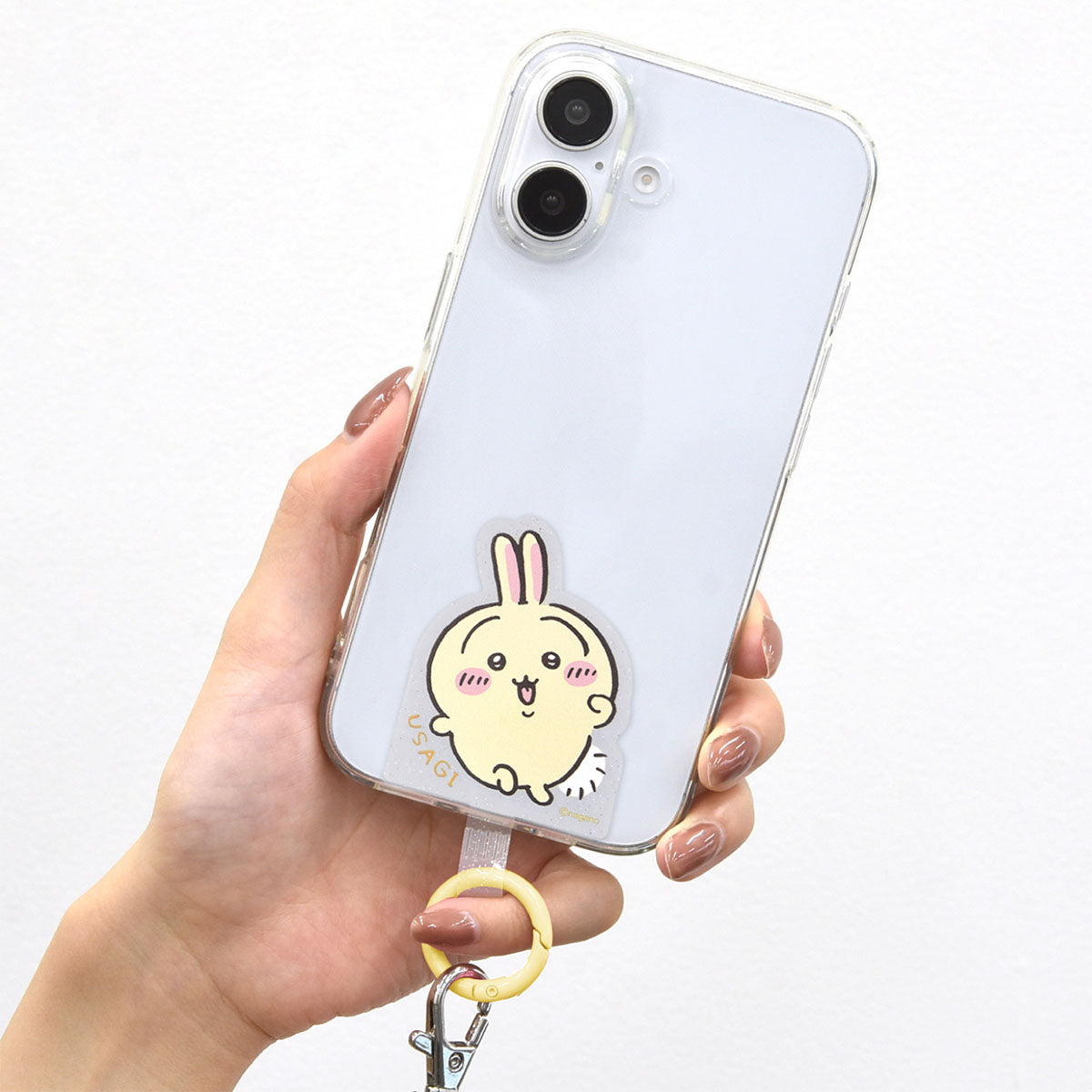 ◇まめちーこ◇ ミランカ2点セット ちいかわ マルチリングプラス ストラップセット(うさぎ2