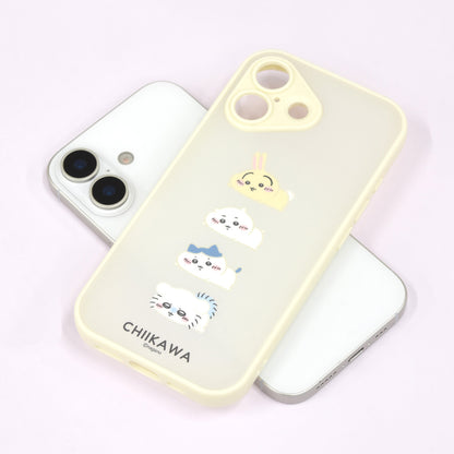 치이카와 IIIIfit Plump Frame iPhone 17 호환 케이스 (집합)