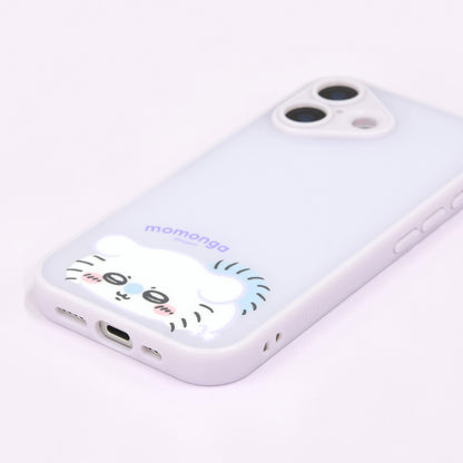 치이카와 IIIIfit Plump Frame iPhone 17 호환 케이스 (모몽가)