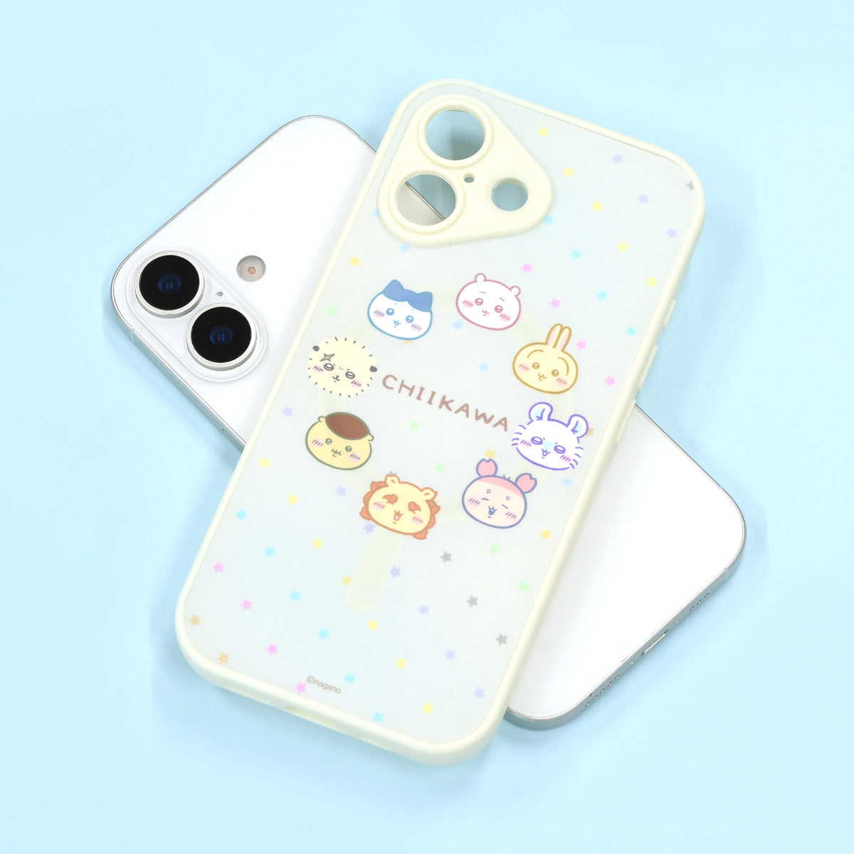 치이카와 IIIIfit Plump Frame iPhone 17 MagSafe 호환 케이스 (페이스)