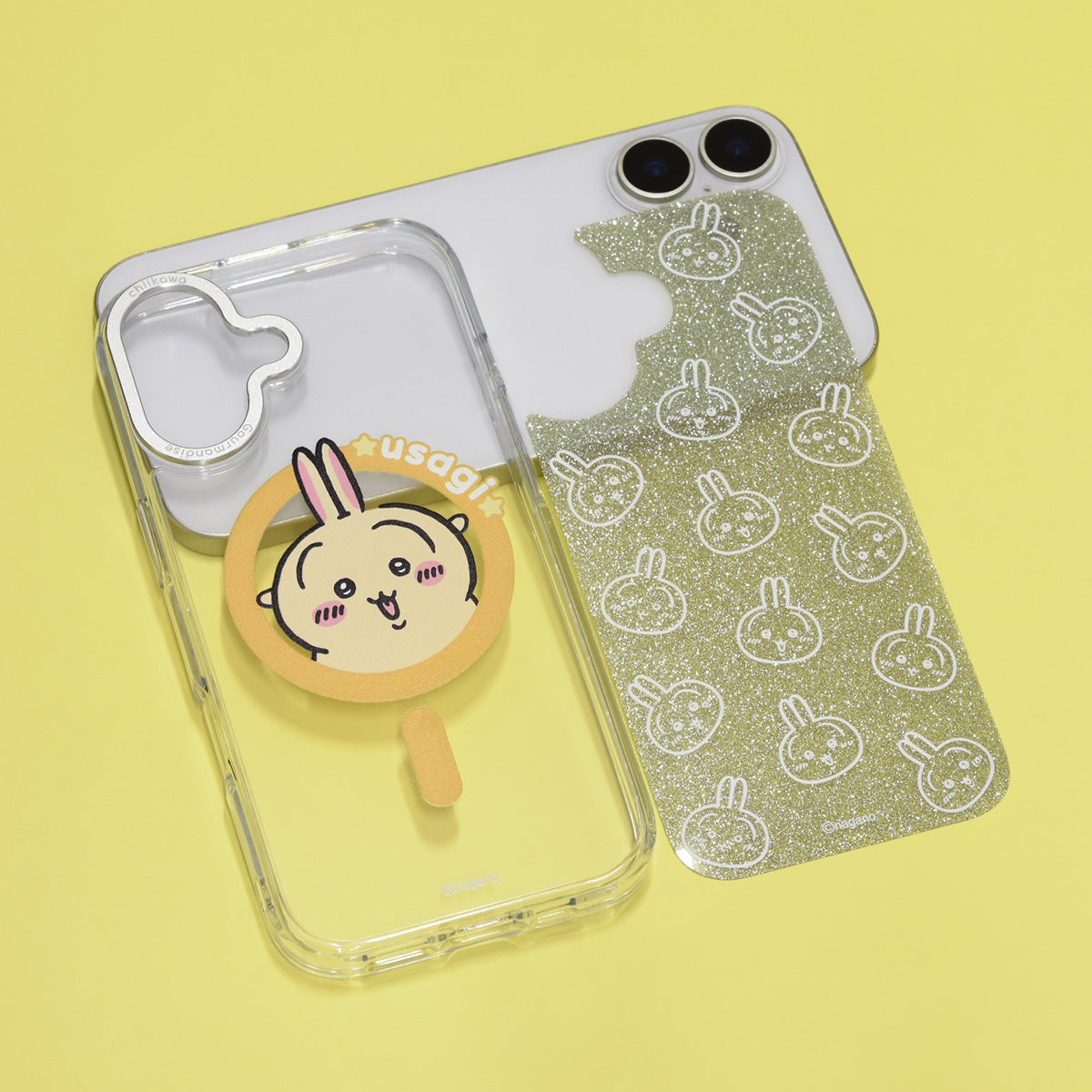 吉伊卡哇 摄像头边框 iPhone 17 MagSafe兼容手机壳 (乌萨奇)