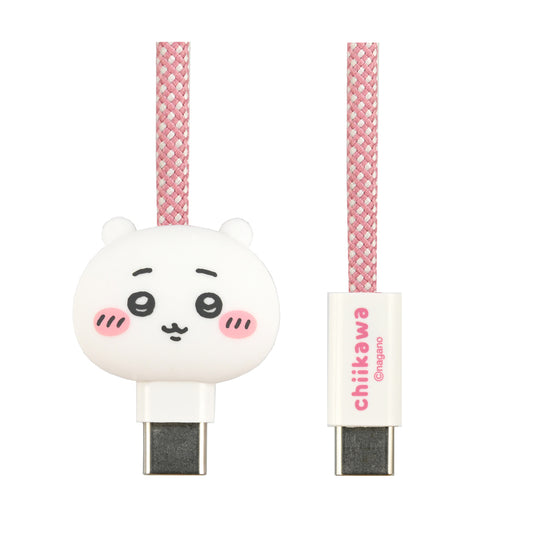 ちいかわ PD60W対応 USB2.0 Type-C マスコットマグネットケーブル（ちいかわ）