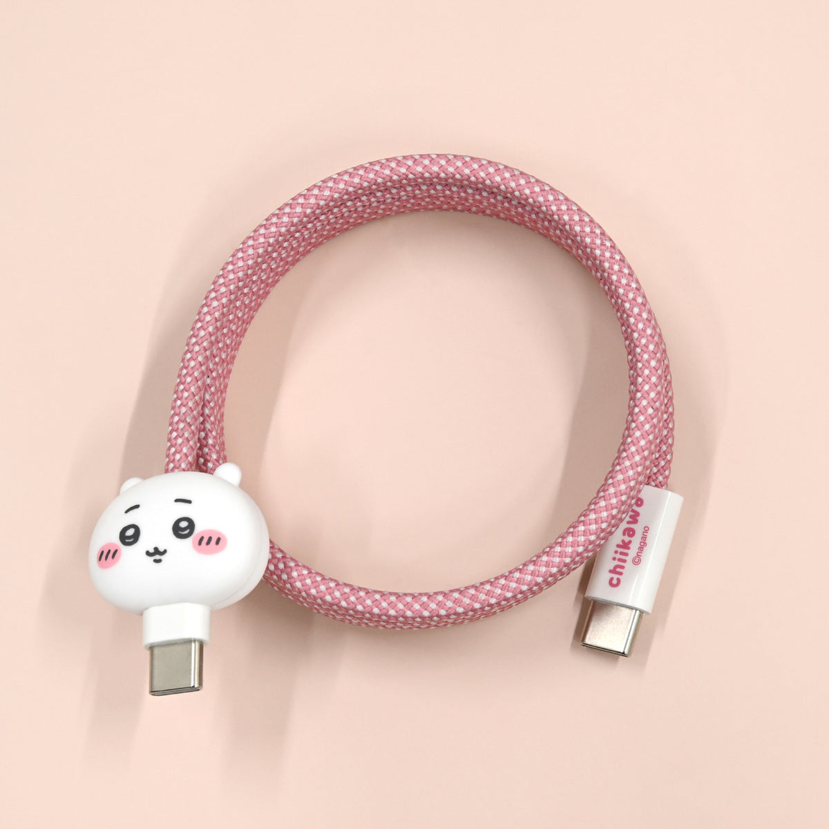 ちいかわ PD60W対応 USB2.0 Type-C マスコットマグネットケーブル（ちいかわ）