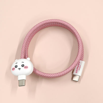 ちいかわ PD60W対応 USB2.0 Type-C マスコットマグネットケーブル（ちいかわ）