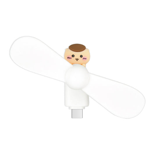 치이카와 커넥터 내장 미니 쿨팬 USB Type-C (밤만쥬)