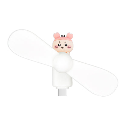 ちいかわ コネクタ付きミニクールファン USB Type-C（古本屋）