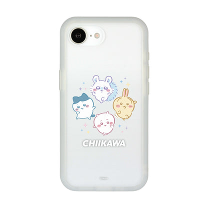 吉伊卡哇 IIIIfit 圓潤邊框 iPhone17e/16e 適配手機殼 (姿勢)
