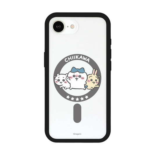 치이카와 IIIIfit 플럼프 프레임 iPhone17e/16e MagSafe 대응 케이스 (포즈)