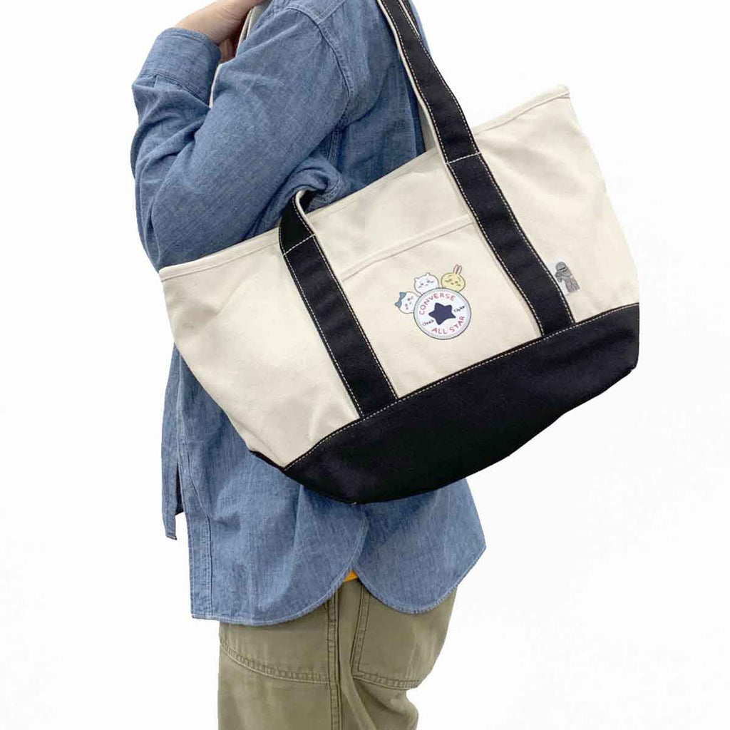 Chikawa x Converse Canvas Tote Bag M (Off White)