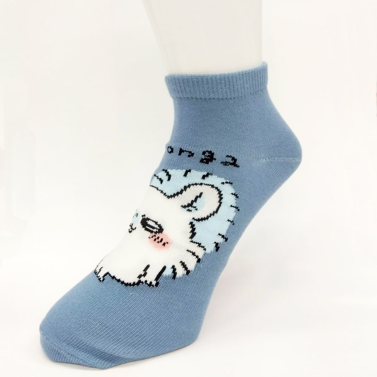 ちいかわ スニーカー丈ソックス（モモンガ毛玉） メンズ用