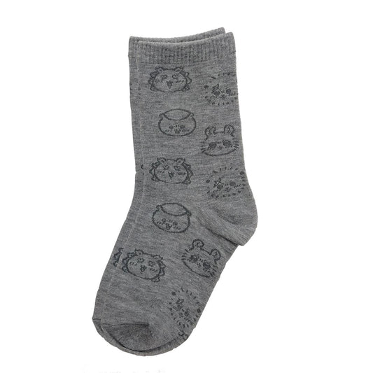 치이카와 크루 삭스 (서브 얼굴 풀패턴) 키즈용