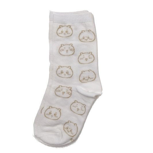 치이카와 크루 삭스 (치이카와 얼굴 풀패턴) 키즈용