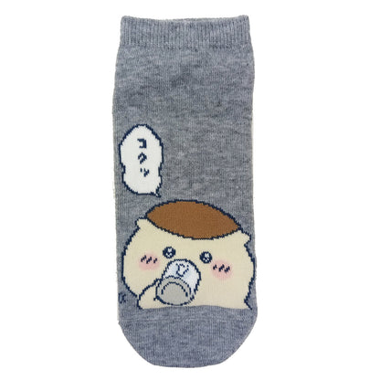 치이카와 스니커즈 양말 (쿠리만쥬 꿀꺽) (여성용)