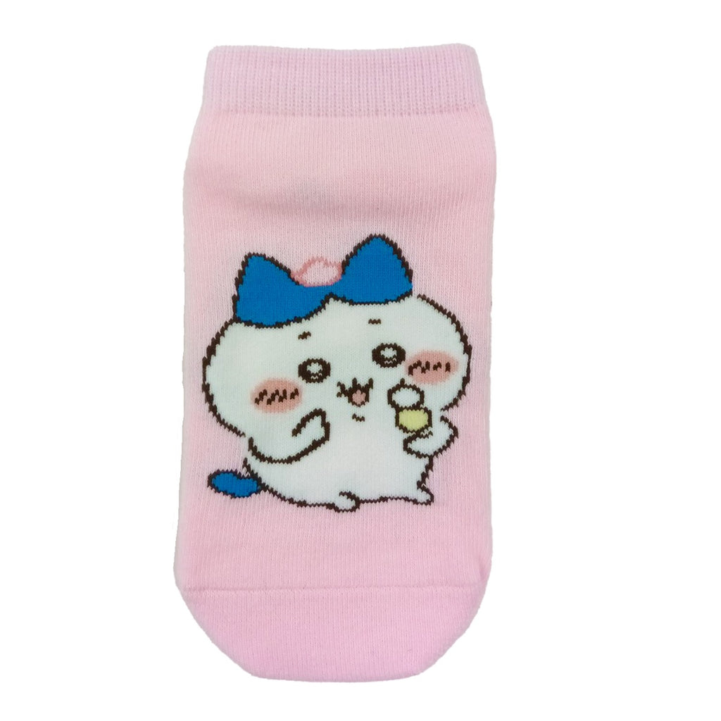 Chiikawa Sneaker Socks (Hachiware Sakura)