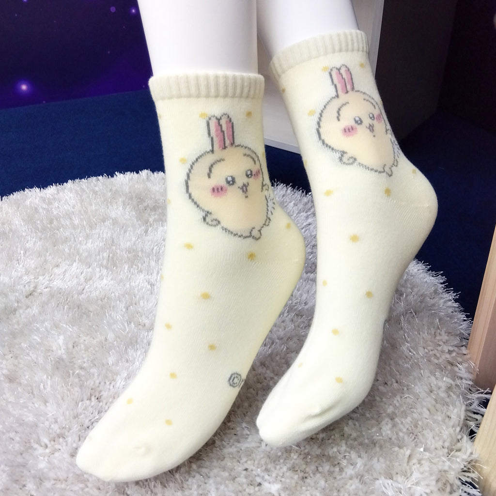 Chiikawa船員襪（兔子點奶油）