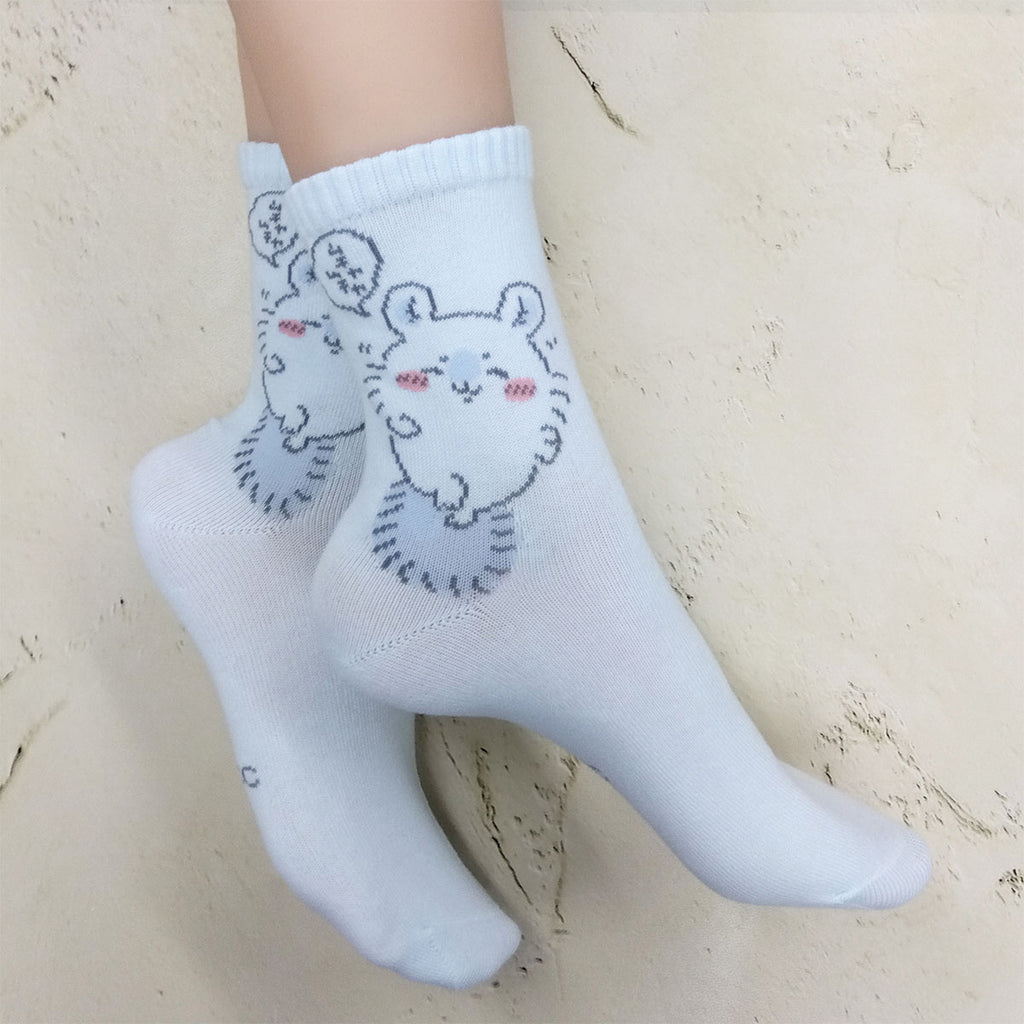 Chiikawa Crew Socks（Momon Gum Chamcha）