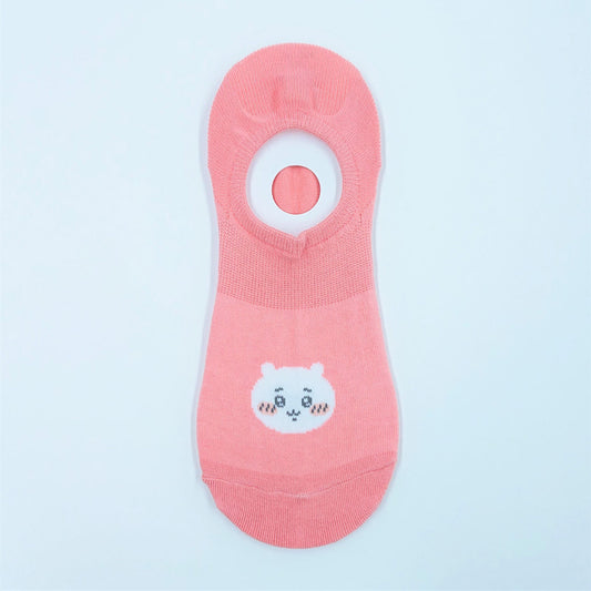 치이카와 코코피타 스니커즈 양말 (치이카와 살몬 핑크)