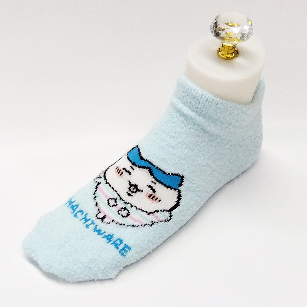 Chikawa Fuwamoko Sneakers Length Socks (Hachiware Saxophone) For ladies