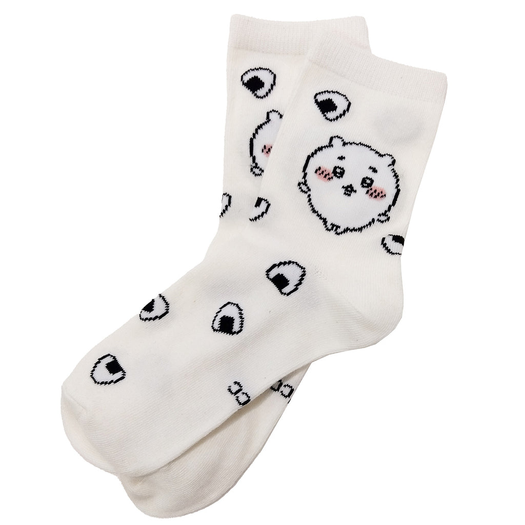 Chikawa Crew Socks（Onigiri）女士