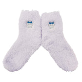 Chikawamoko Crew Socks (Hachiware Purple) For ladies