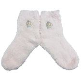 Chikawamoko Crew Socks (Rabbit Pink) Ladies