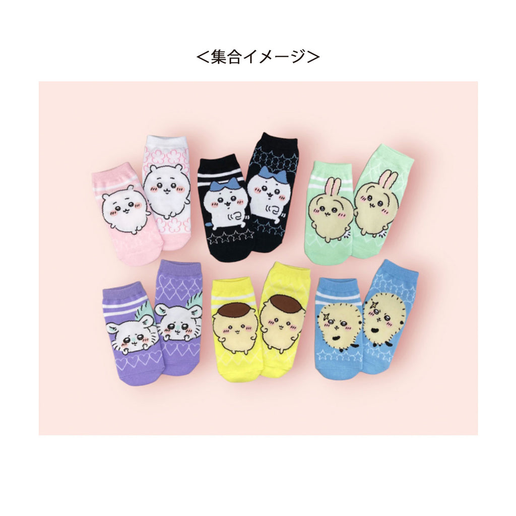 Chiikawa Socks (Momonga Heart) for juniors