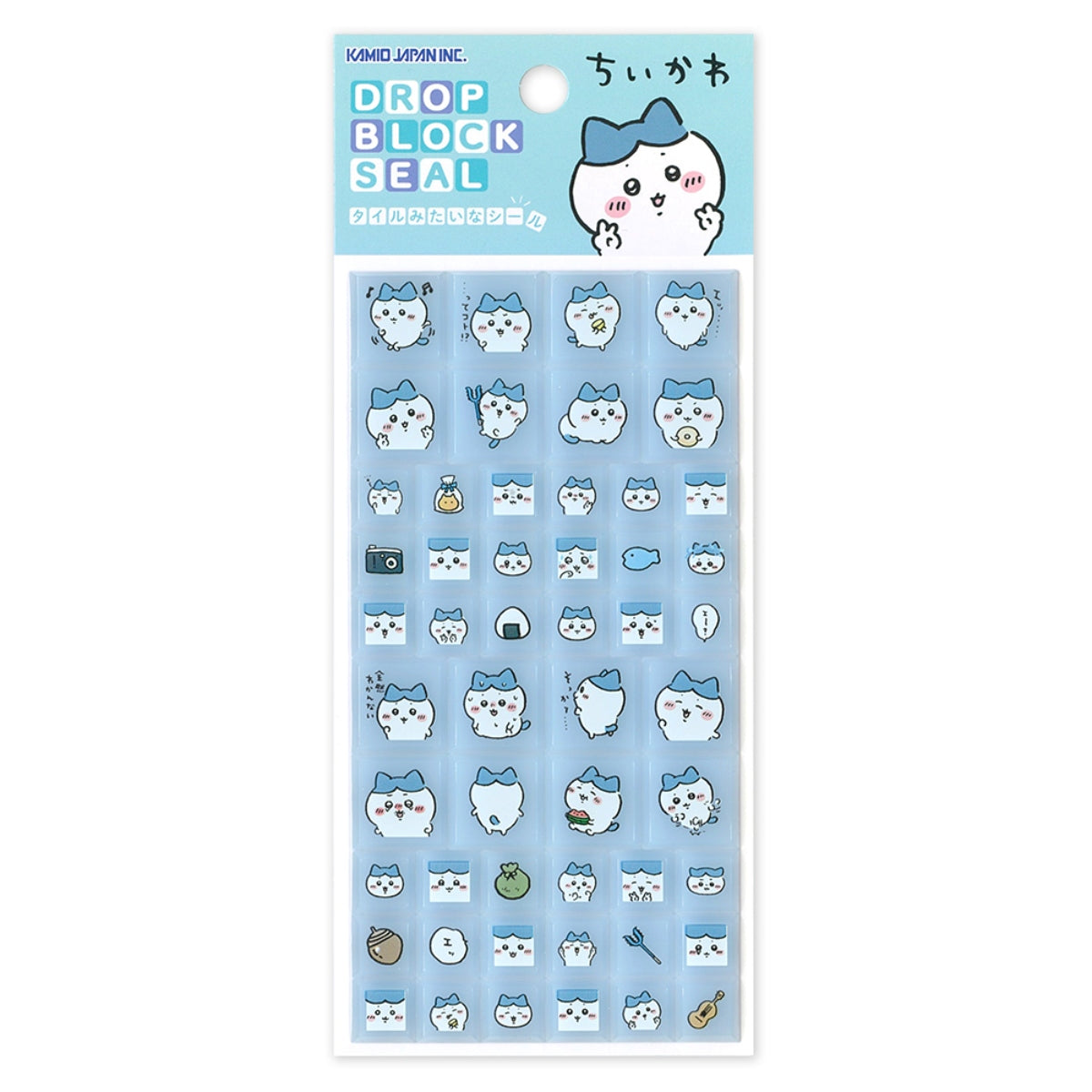 Chiikawa Drop Block Sticker (Hachiware)[Credit Card Payment Limited Product]