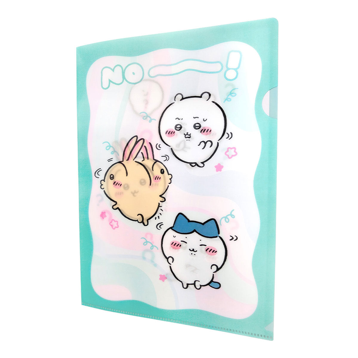 ちいかわ レンチキュラーシングルクリアファイル（NO！）