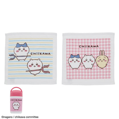 ちいかわ アニメ『ちいかわ』 ハンドタオル2枚組 ケース付き