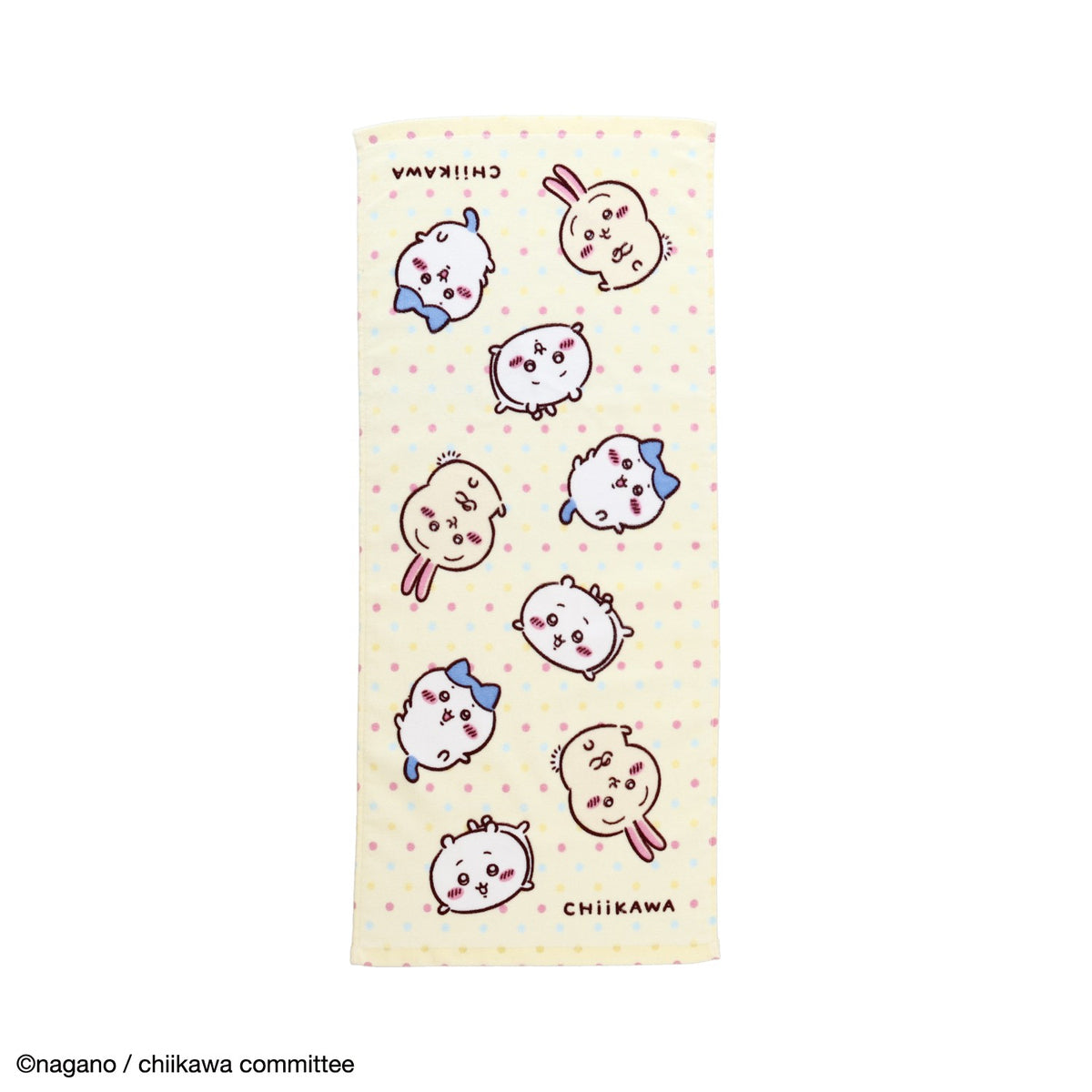 ちいかわ アニメ『ちいかわ』 フェイスタオル2枚組（いつもいっしょ）