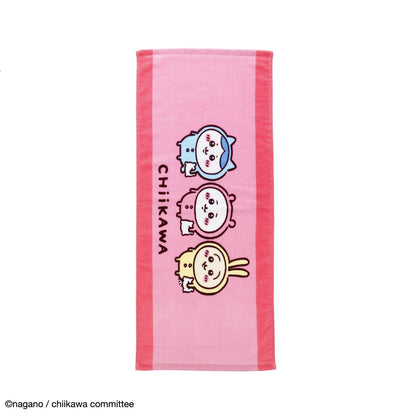 ちいかわ アニメ『ちいかわ』 フェイスタオル2枚組（いつもいっしょ）