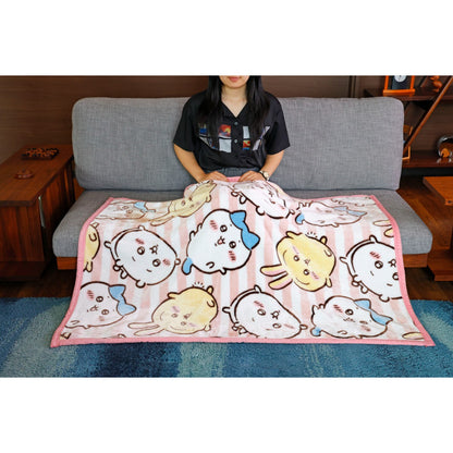 Chiikawa Anime "Chiikawa" Striped Junior Blanket