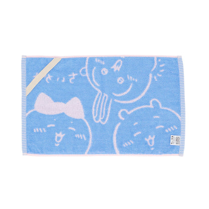 吉伊卡哇 迷你毛巾地墊 (吉伊卡哇粉紅色)