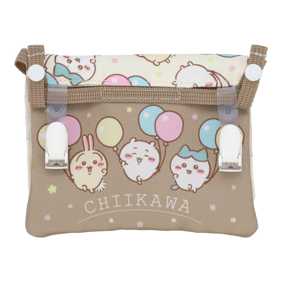 ワカコページ♡①グリム＆ポーチ4個 Chiikawa Multi-Pocket with Shoulder Strap (Balloon) | Chiikawa