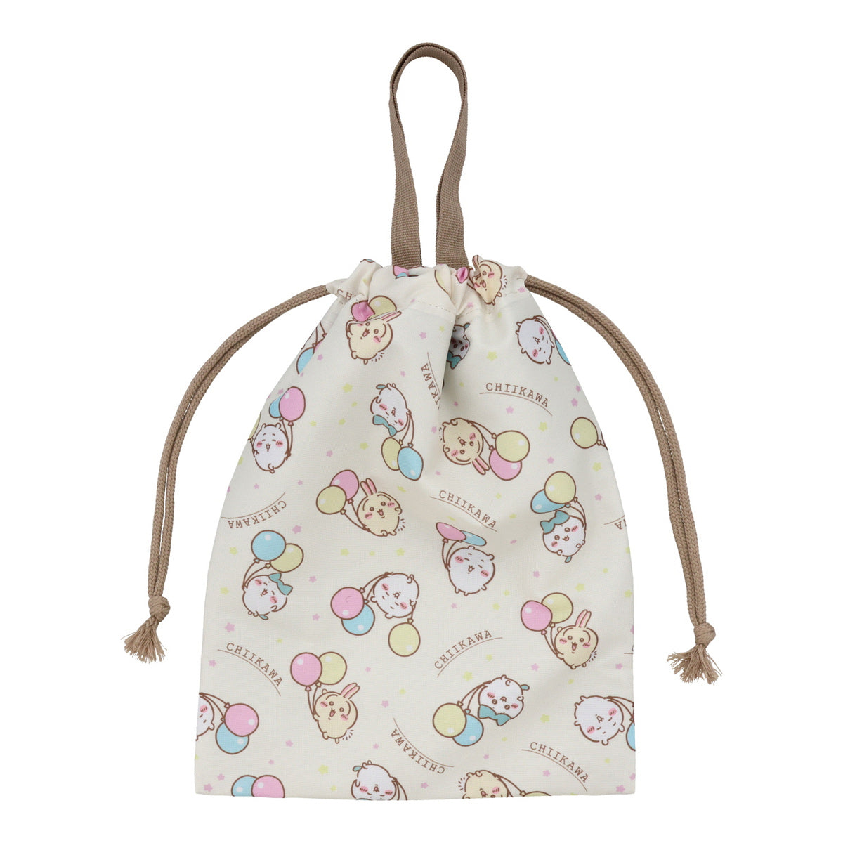 ちいかわ 縦型巾着（ふうせん）