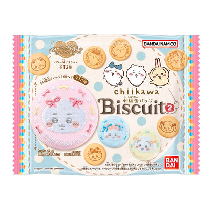 ちいかわ 刺繍缶バッジビスケット2（全13種）1BOX 12個入