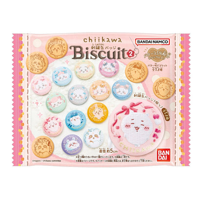 ちいかわ 刺繍缶バッジビスケット2（全13種）1BOX 12個入