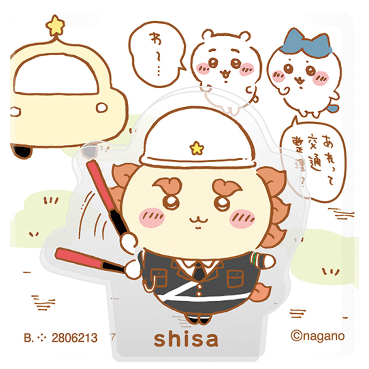 ちいかわ アクリルシーンクリップビスケット | ちいかわマーケット