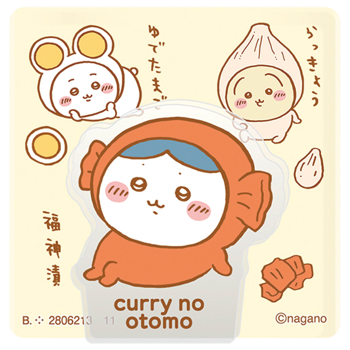 ちいかわ アクリルシーンクリップビスケット | ちいかわマーケット
