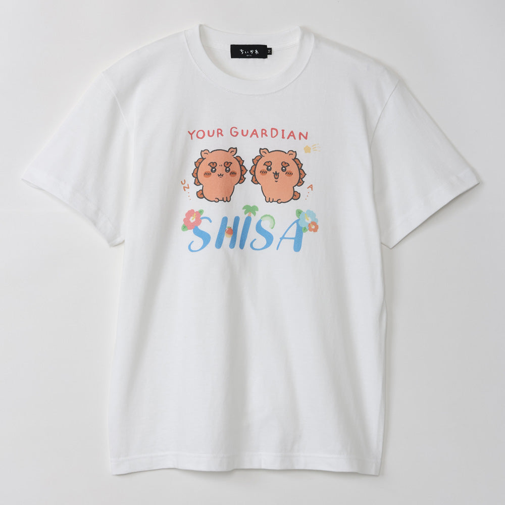 ちいかわ シーサー祭り！！！ Tシャツ GUARDIAN SHISA ホワイト