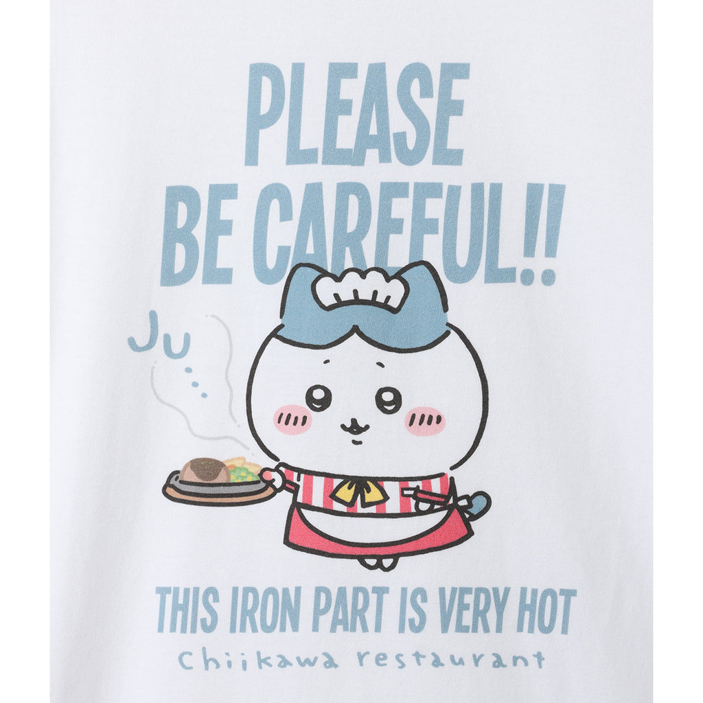 ちいかわ ちいかわレストラン Tシャツ ハチワレ ホワイト