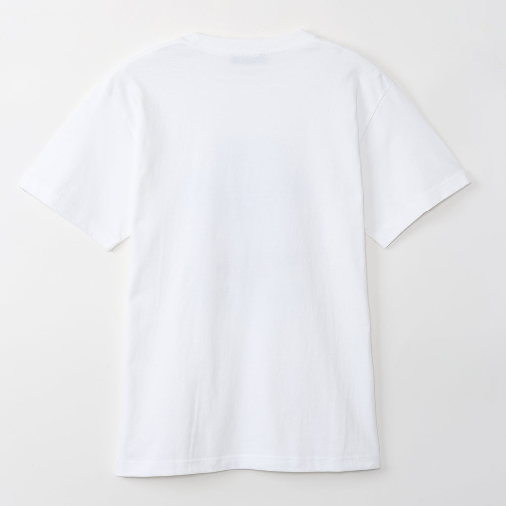 Chikakawachi Ikawa Restaurant T -shirt Hachiware white