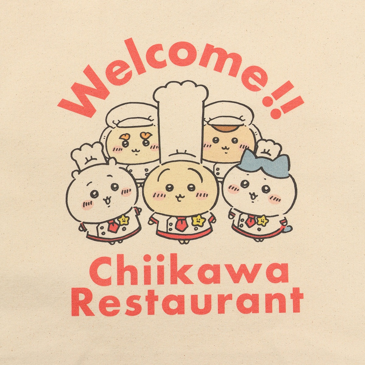 吉伊卡哇 吉伊卡哇餐廳 托特包 Welcome 天然色